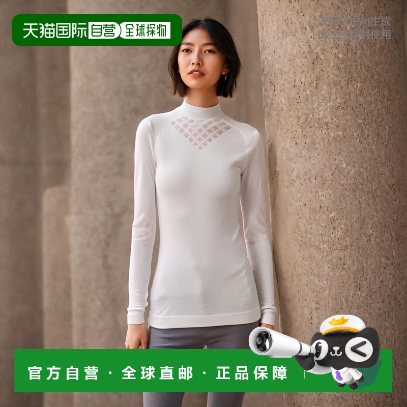 韩国直邮diadora 女士运动T恤D2112PRL16WHT迪亚多纳高档正品舒适