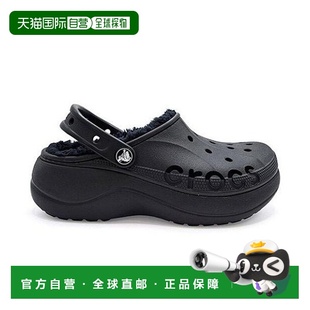 208708 凉鞋 001 Baya 黑色 韩国直邮crocs 内衬平台 拖鞋