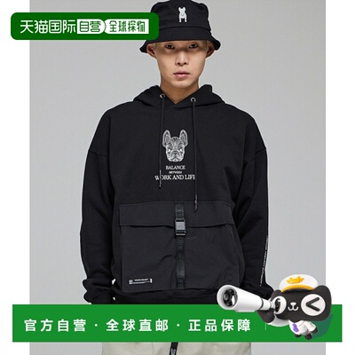 韩国直邮LIFEWORK 公用卫衣男士新款连帽衫LW211HD331