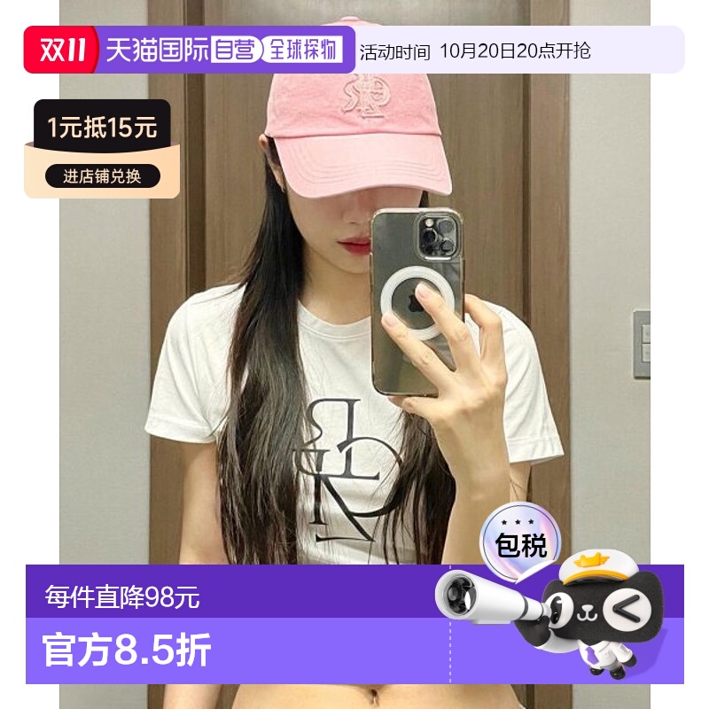 韩国直邮City Breeze正品韩版都市时尚休闲日常棒球帽CTA0CP05PK