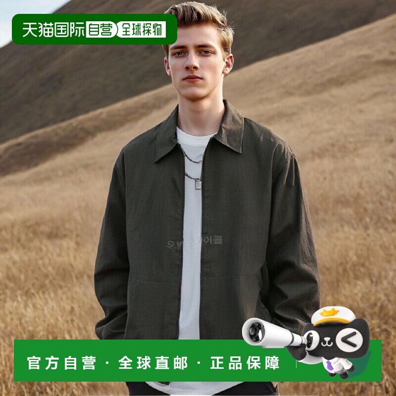 韩国直邮PT TORINO TL6SZP010CPT01CB 0445 亚麻夹克衫 男士夹克