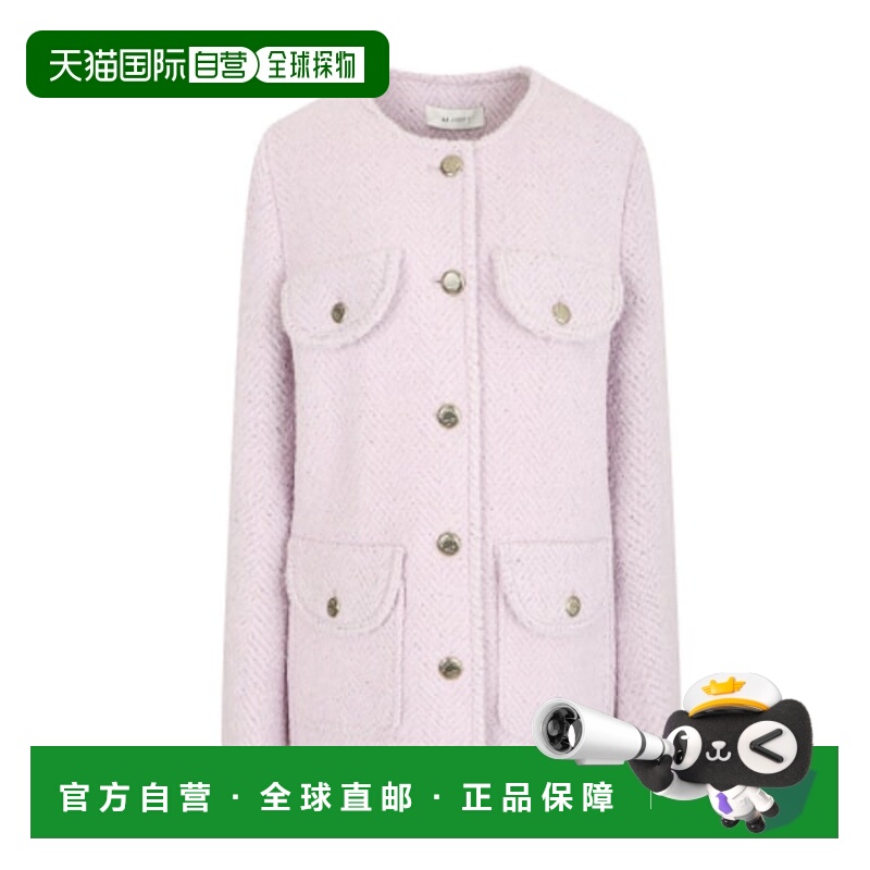 韩国直邮JJ JIGOTT 羊毛和羊驼毛人字形夹克 GNCA0JKR61