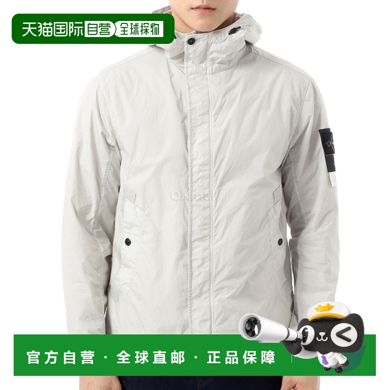 韩国直邮STONE ISLAND 4100092 Crinkle Reps R-NY 连帽夹克 (K1S