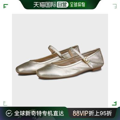 韩国直邮reqins 帆布鞋  HONOR ECLAT Ballerina Shoes Women Lea