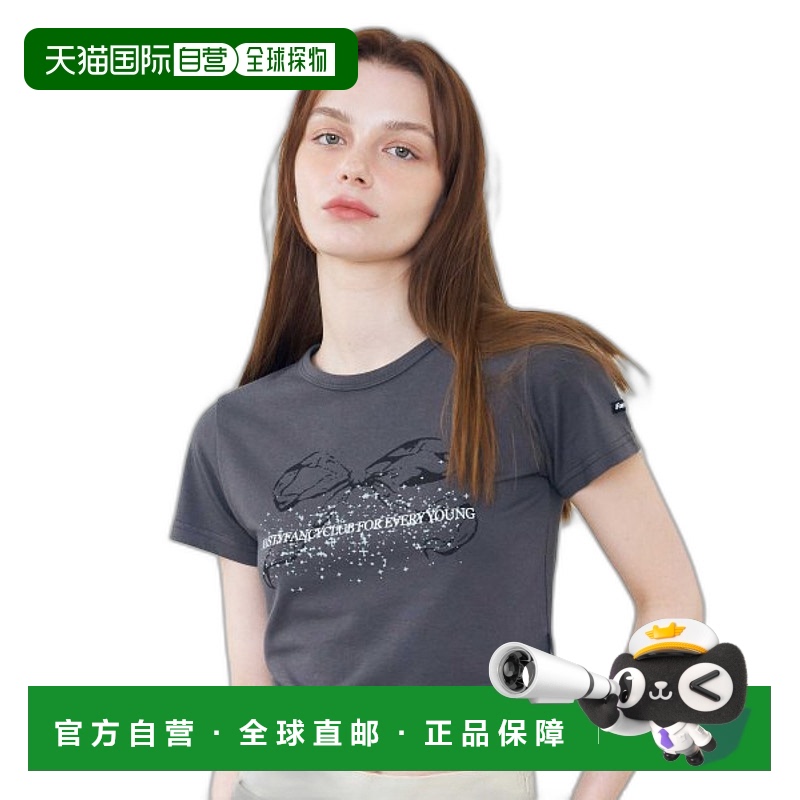 韩国直邮NASTY FANCY CLUB街头辣妹潮牌酷帅休闲时尚新款T恤F23QB
