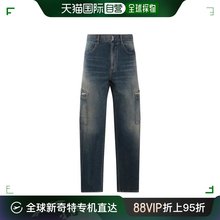 韩国直邮GIVENCHY24SS牛仔直筒裤男BM517E5YAB420BLUE