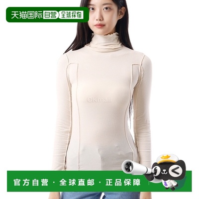 韩国直邮Baserange 灰白色 Omato 高领毛衣 (TTOMT-RI-000) 男人