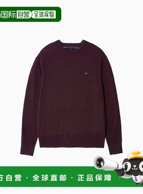 韩国直邮TOMMY HILFIGER 羊绒圆领毛衣 T12F7KPO160MT1XIH