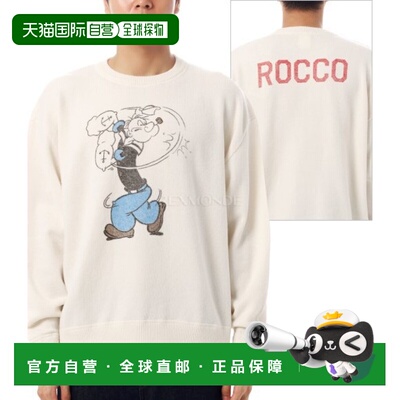 韩国直邮WILD DONKEY ROCCO 'ECRU' 圆领针织羊毛