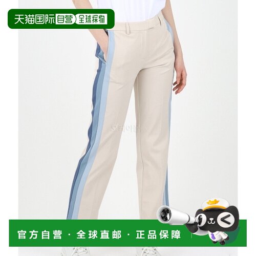 韩国直邮G/FORE 现代Golf系列 女士侧条纹弹力科技斜纹长裤 G4LF2