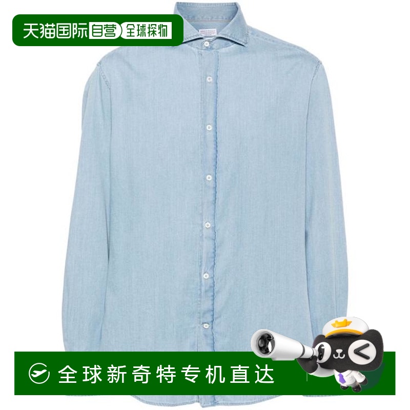 韩国直邮BRUNELLO CUCINELLI24FW长袖衬衫男88828 MR6831718C008
