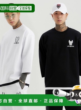 韩国直邮LIFEWORK 公用男士T恤LW232TS410新款
