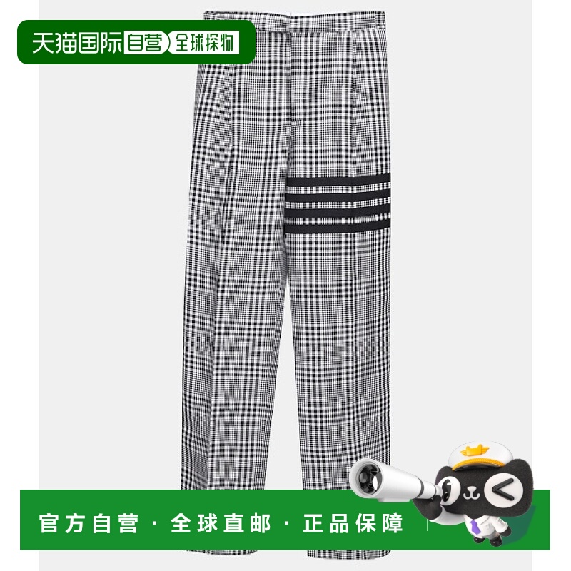 韩国直邮Thom Browne桑姆布郎尼男款休闲裤格纹MTC180H 07889 980