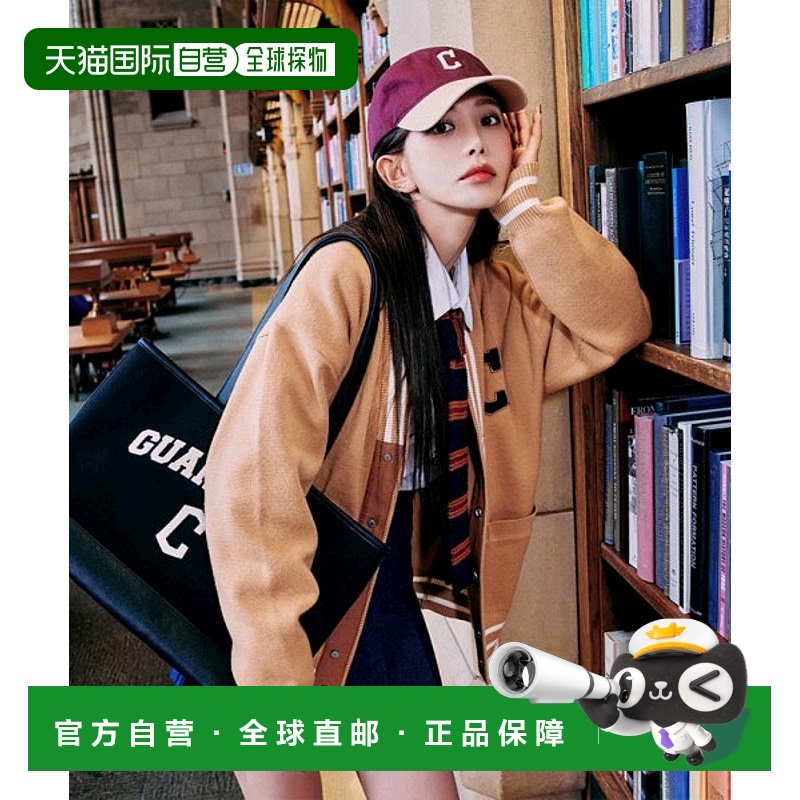 韩国直邮MLB 开衫3AKCV0134-45CAL流行穿搭保暖时髦 高级感 减龄