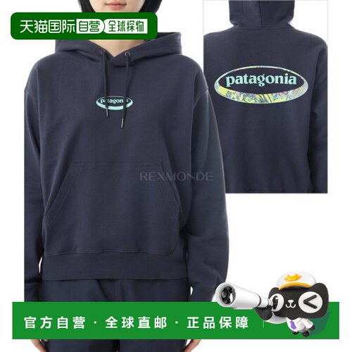 韩国直邮patagonia W '95 椭圆形标志日常连帽衫 (39726-SMNT
