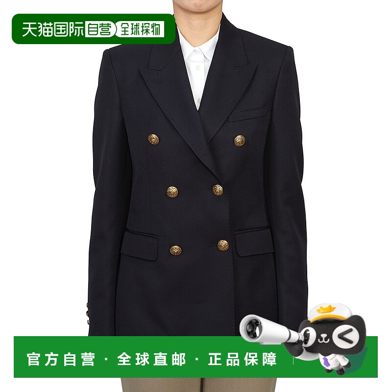 1h可退 韩国直邮golden goose 女士 大衣新款羊毛夹克