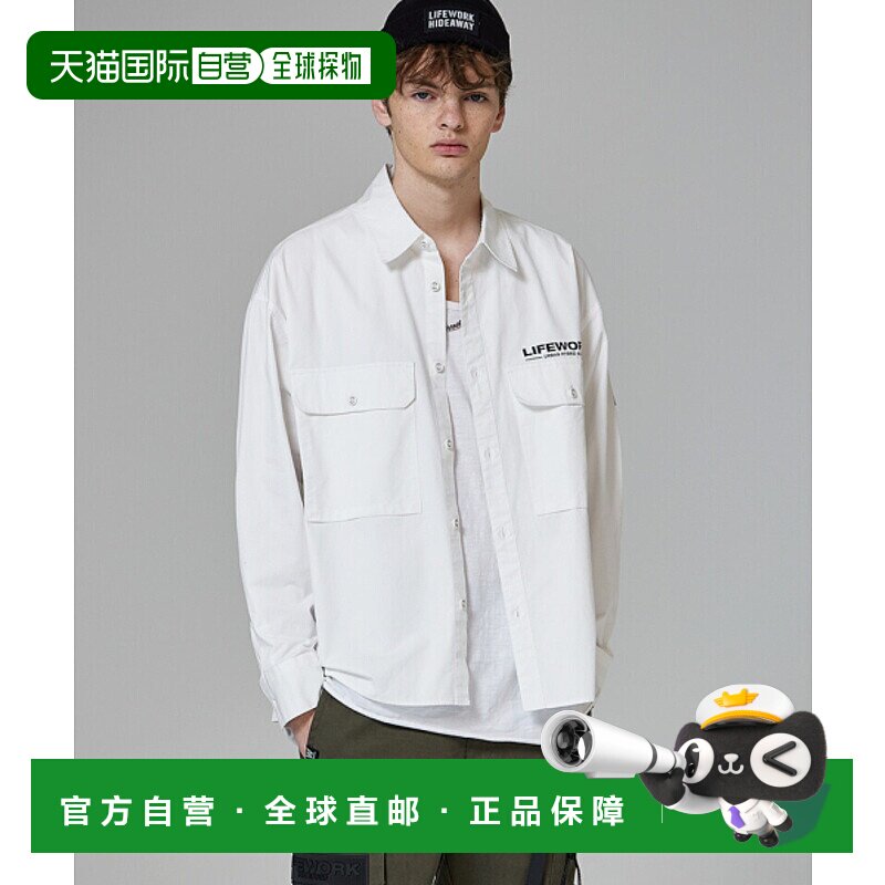 韩国直邮LIFEWORK 公用男士男衬衫LW211SR302新款