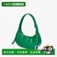 单肩手提可调节肩带褶纹大号绿月牙包 韩国直邮FIND KAPOOR时尚