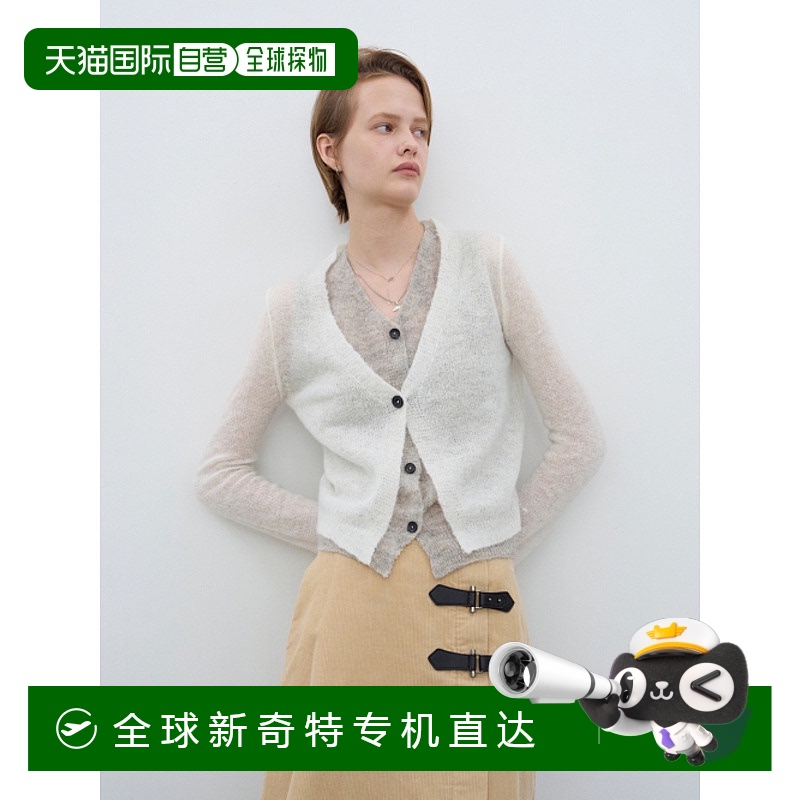 韩国直邮OUI MAIS NON 女士毛针织衫24FWOMNTOP01 Double layerd c