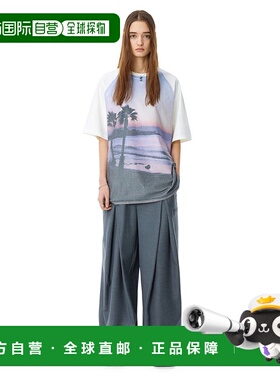 韩国直邮ADER ERROR 公用T恤Furi t-shirt Purple 305783589