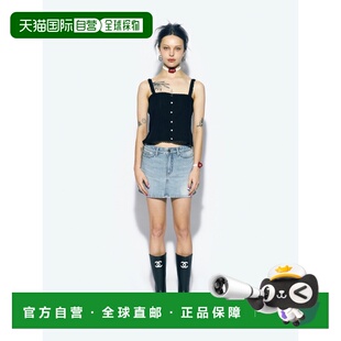 CALIE TRIM 女士雪纺衫 LACE SLEEVELES CA24BBL002BK 韩国直邮ASIF