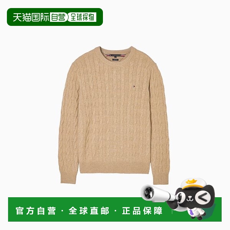 韩国直邮TOMMY HILFIGER T12F7KPO200MT1RE5 羊毛线衫