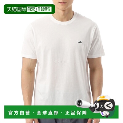 韩国直邮CP COMPANY 30/1 球衣徽标贴片 T 恤 (18CMTS031A 005100
