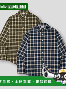 韩国直邮FILLUMINATE 公用男衬衫3243ST401359 Reticle Check Shi