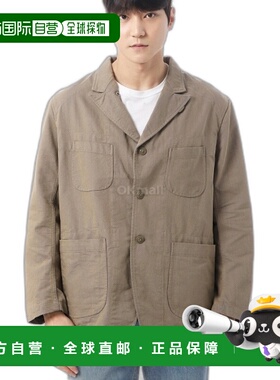 韩国直邮Engineered Garments Bedford 夹克卡其色/蓝色 PC 虹彩
