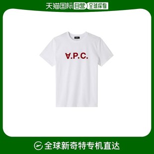 H26943 TABBLANC T恤男COBQX 韩国直邮A.P.C.24SS短袖 ROUGE
