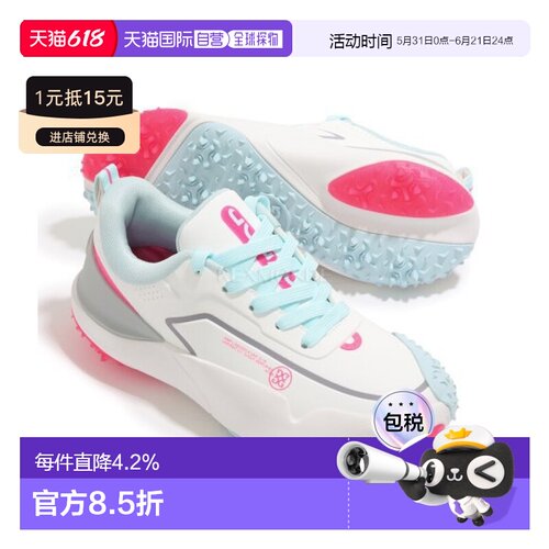 韩国直邮G/FORE女士26春夏新款G/18无钉高尔夫球鞋GLF000097