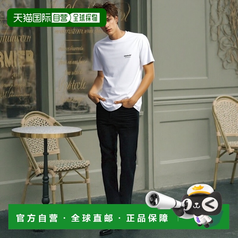 韩国直邮VIVASTUDIO 男士T恤LOCATION SHORT SLEEVE [WHITE] KSVT