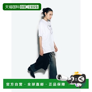 CALIE HEART 女士女装 LACE OVERSIZ T恤CA24AST003WT 韩国直邮ASIF