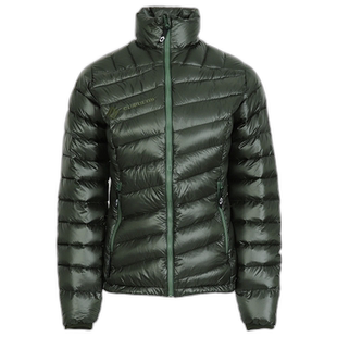 韩国直邮cumulus鹅绒羽绒服绿色女款修身立领保暖轻便时尚百搭