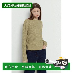 女士圆领苏格兰套头针织衫 TheiJust IMBM1PO7 IZZAT 韩国直邮THE