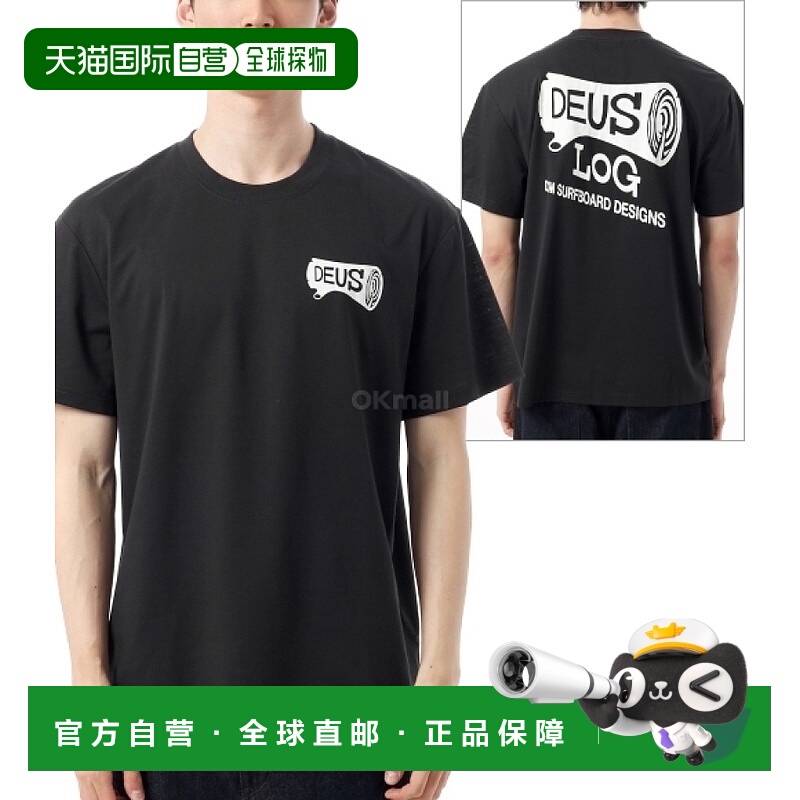 韩国直邮DEUS 原木三通 (DMP251001A-BLK) 短袖/无袖