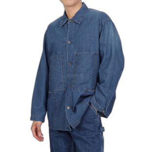 韩国直邮ORSLOW 01-6120-95K 工装连体衣 牛仔布 男士外套 2024年