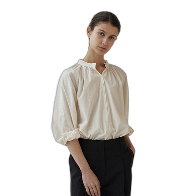 韩国直邮NOTHING WRITTEN正品女衬衫301661296Kate shirring shirt