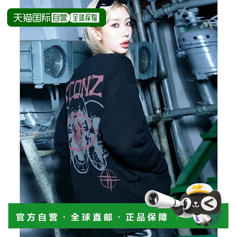 韩国直邮XTONZ 男针织XF001BK韩东旼 泰山 崔然竣同款长袖