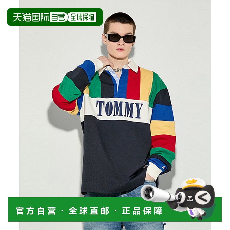 韩国直邮TOMMY JEANS 男士Polo衫T32E1TKT60TMT1C5F长袖