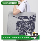 大号 EKD 帆布手提包 韩国直邮BURBERRY 8080746 手提袋博柏利
