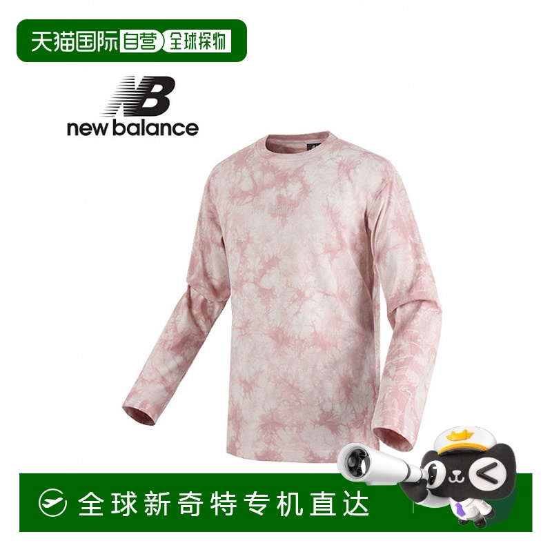 1h可退 韩国直邮newbalance  T恤长袖
