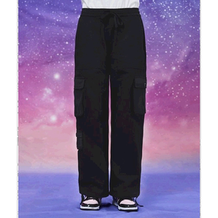 韩国直邮WAIKEI韩国小众设计师狗狗图案时尚日常裤子YK22FWPT05