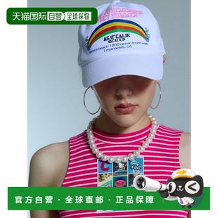 高级感正品 女士棒球帽CA23BAC012WT潮流穿搭 CALIE 韩国直邮ASIF