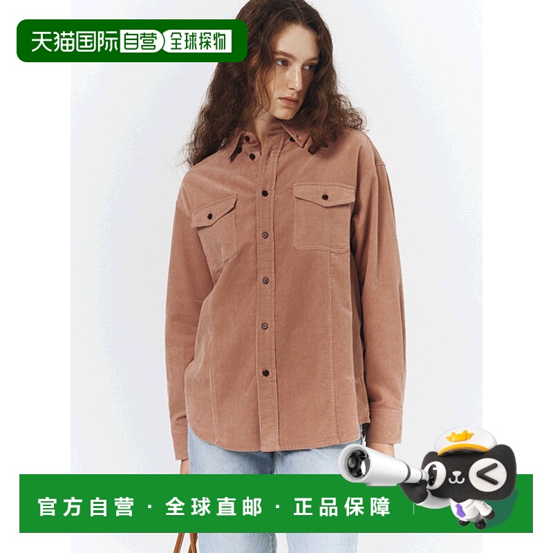 韩国直邮Dunst2023秋冬新品中性风经典女款衬衫UDSH3C104P1