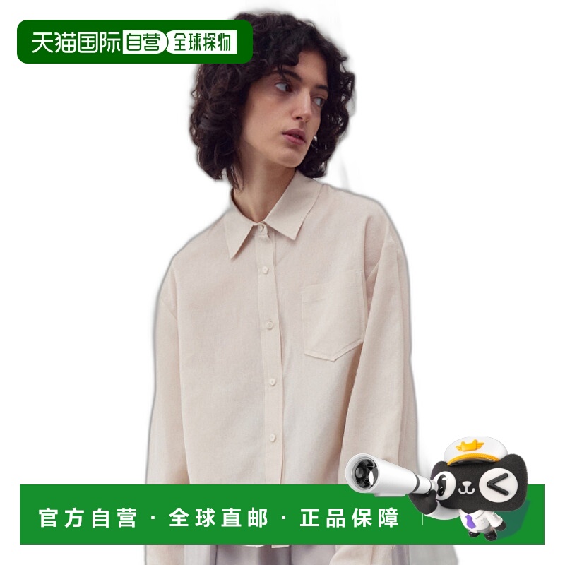 韩国直邮RE RHEE 女士女装T恤RQ2STO006-0-BE SINGLE POCKET SHIRT