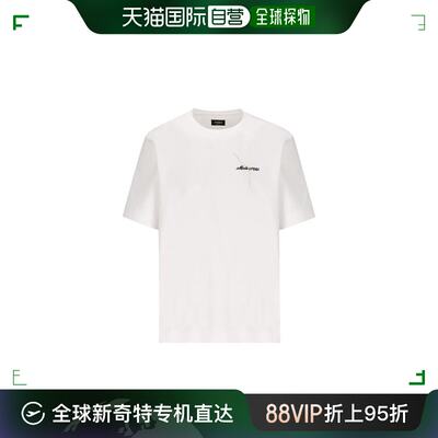 韩国直邮FENDI24SS长袖T恤男FY0936AR6WF0QA0 P24WHITE