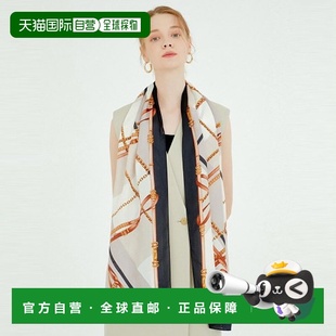 正品 韩国直邮DAKS DCSC3E001BK围巾BLACK女士高级感 ACC WOMEN