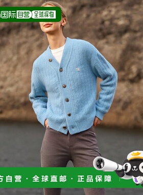 韩国直邮SATUR设计师款大气简约日常休闲个性针织衫SA23FWMK04LB