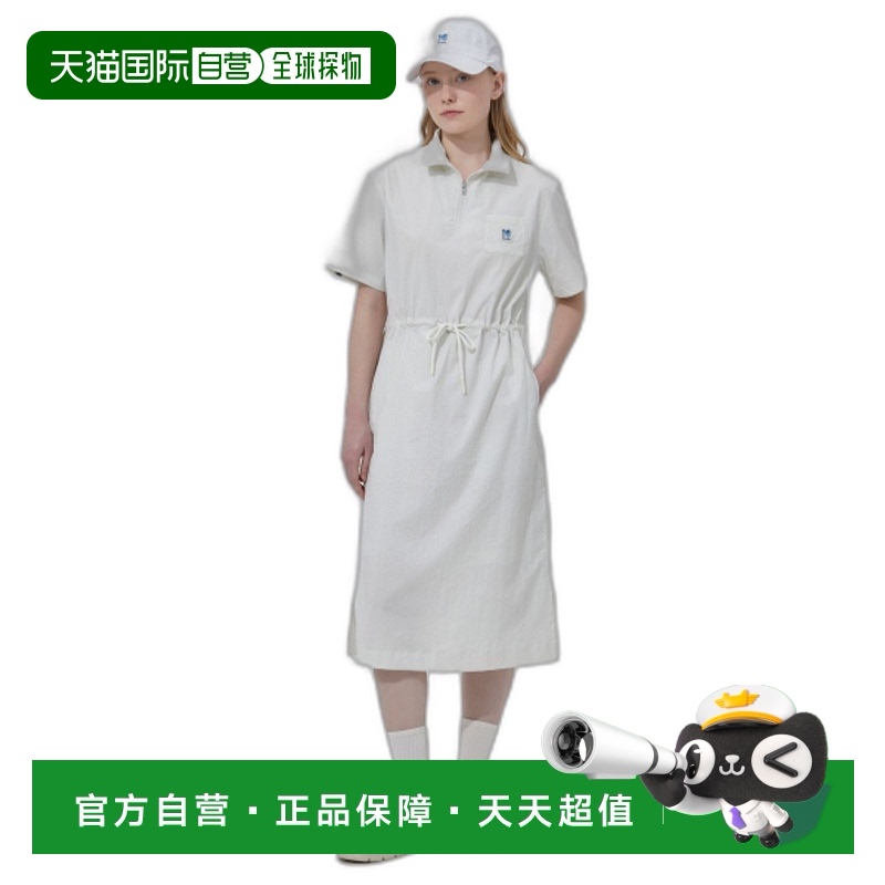 韩国直邮KODAK正品新款美式校园时尚运动女款连衣裙K4222EOP42IVR